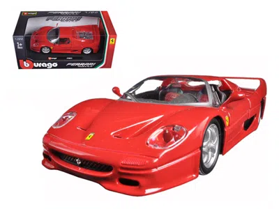 Bburago Ferrari F50 Red 1/24 Diecast Model Car By