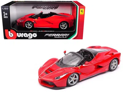 Bburago Ferrari Laferrari F70 Aperta Red 1/24 Diecast Model Car By
