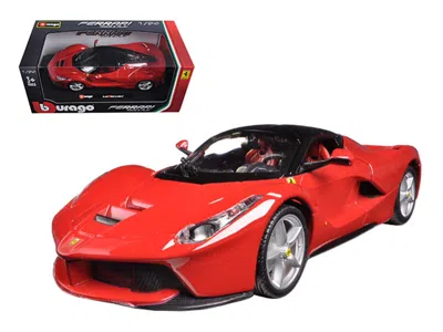 Bburago Ferrari Laferrari F70 Red With Black Top 1/24 Diecast Model Car By
