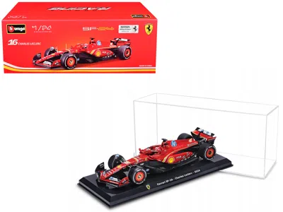 Bburago Ferrari Sf-24 #16 Charles Leclerc Formula One F1 World Championship (2024) "formula Racing" Series 1