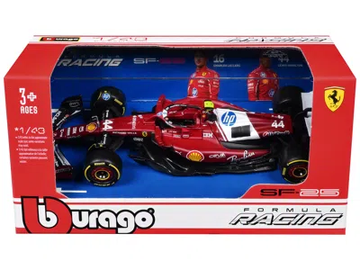 Bburago Ferrari Sf-25 #44 Lewis Hamilton Formula One F1 "world Championship" (2025) 1/43 Diecast Model Car B In Multi