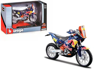Bburago Ktm 450 Rally Dakar #1 "red Bull" 1/18 Diecast Motorcycle Model By  In Multi