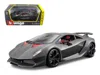Bburago Lamborghini Sesto Elemento Matt Grey 1/24 Diecast Car Model By