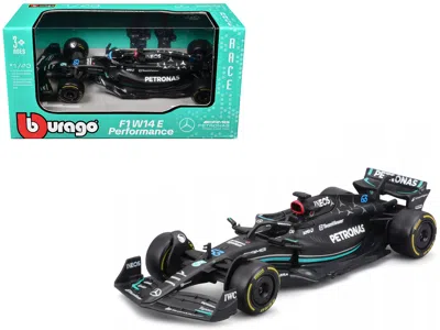 Bburago Mercedes-amg F1 W14 E Performance #63 George Russell "petronas" "formula One F1 World Championship"  In Black