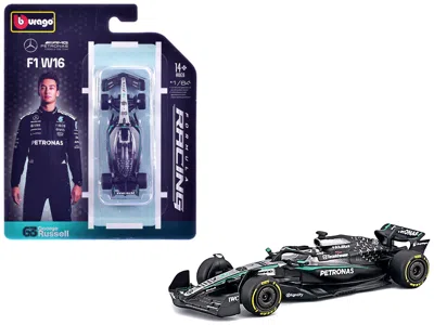 Bburago Mercedes Amg F1 W16 #63 George Russell Formula One World Championship 2025 1/64 Formula Racing In Multi
