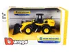 Bburago New Holland W170d Wheel Loader Yellow And Black "new Holland Agriculture" Series 1/50 Diecast Model