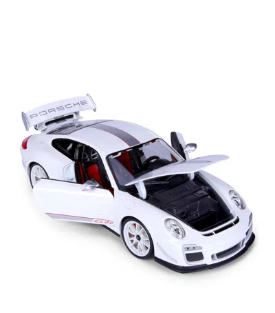 Bburago Porsche Gt3 Rs 4.0 White 1:18 Model In Multi
