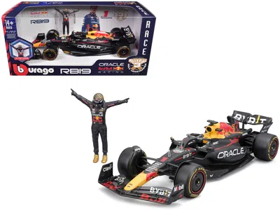 Bburago Red Bull Racing Rb19 #1 Max Verstappen "oracle" Winner Formula One F1 Championship "drivers' Champio In Multi