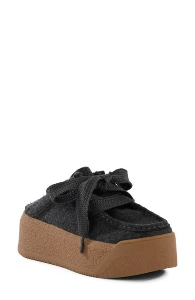 Bc Footwear Evolution Platform Mule In Black