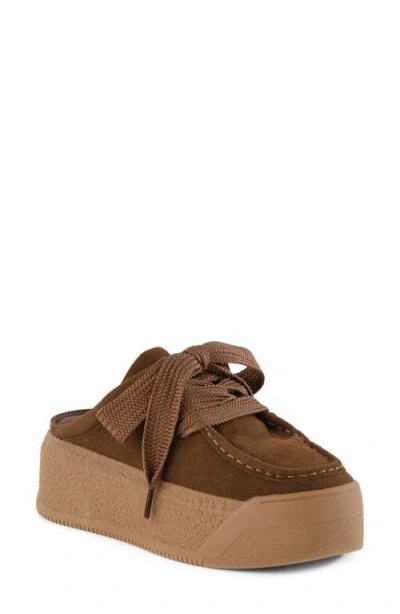 Bc Footwear Evolution Platform Mule In Brown