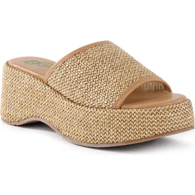 Bc Footwear Ocean Mist Platform Sandal In Multi