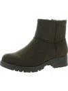 Bc Footwear Pay Up Womens Faux Suede Lugged Sole Ankle Boots In Multi