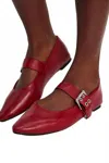Bc Footwear Spinning Around Mary Jane Flat In Red