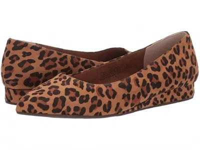 Bc Footwear Women's Pointed Toe Role Model Ballet Flats In Multicolor In Animal Print