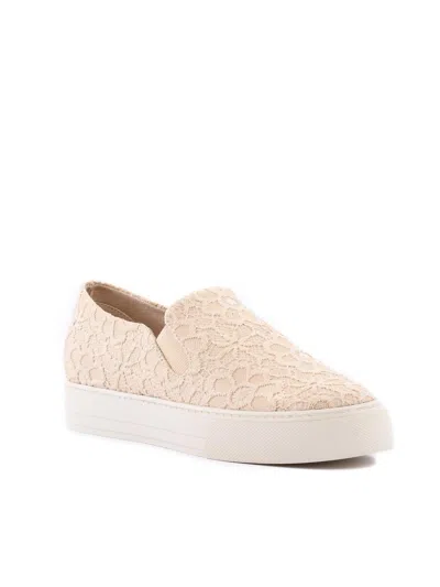 Bc Footwear Your Move Womens Faux Fur Slip On Loafers In Beige