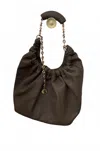 Bc Handbags Lois Shoulder Bag In Taupe In Gray