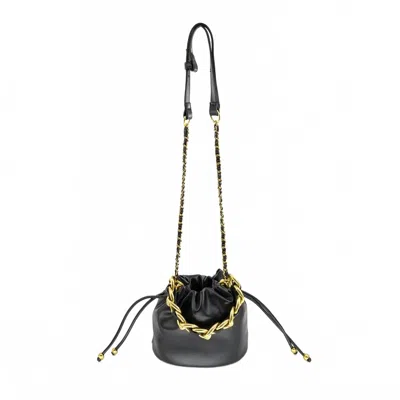 Bc Handbags Women's Bucket Bag With Handle In Black