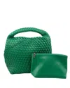 Bc Handbags Women's Lacey Mini Hobo Bag In Emerald In Gold