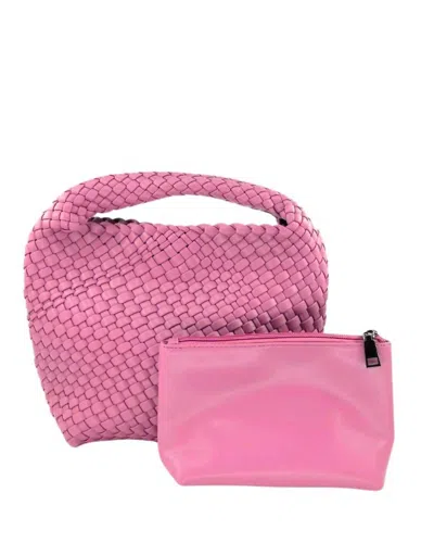 Bc Handbags Women's Lacey Mini Hobo Bag In Pink In Purple