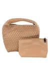 Bc Handbags Women's Lacey Mini Hobo Bag In Taupe In Grey