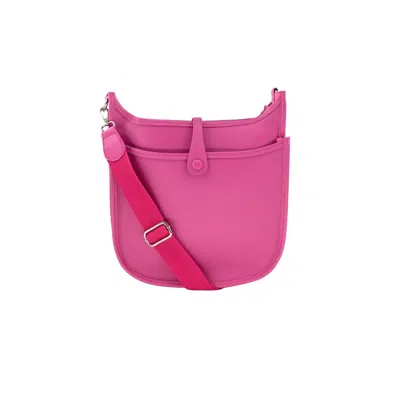 Bc Handbags Women's Large Cross Body Bag In Fucschia In Pink
