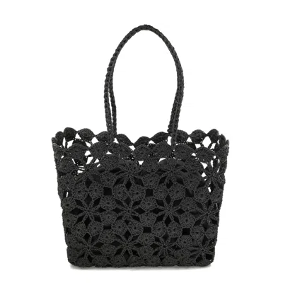 Bc Handbags Women's Mediterranean Muse Bag In Black In White