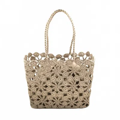 Bc Handbags Women's Mediterranean Muse Bag In Natural In White