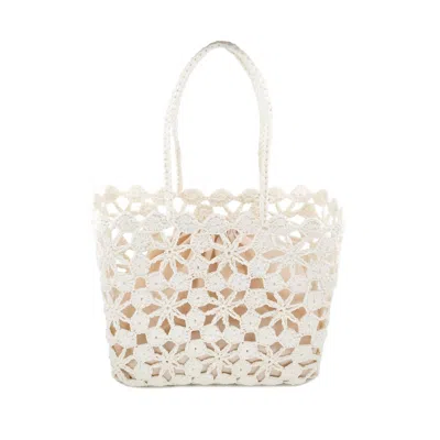 Bc Handbags Women's Mediterranean Muse Bag In White