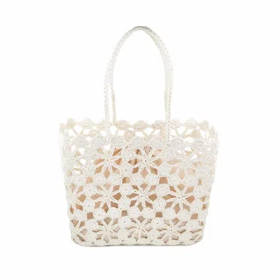 Bc Handbags Women's Mediterranean Muse Bag In White
