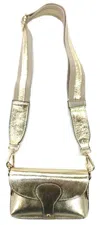 Bc Handbags Women's Metallic Crossbody Bag In Gold In Gold