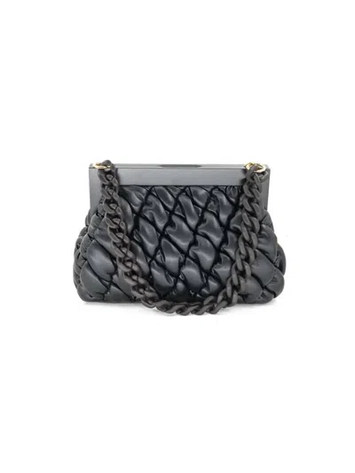 Bc Handbags Women's Quilted Shoulder Bag In Black