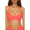 Bca By Rebecca Virtue Connect Underwire Bikini Top In Red