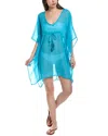 Bca By Rebecca Virtue Sheer Tunic Cover-up In Blue