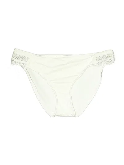 Pre-owned Bca By Rebecca Virtue Swimsuit Bottoms In White