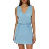 Bca Holly Slub Cover-up Dress In Sand