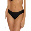 Bca Shirred Bikini Bottoms In Black