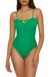 Bca Shirred One-piece Swimsuit