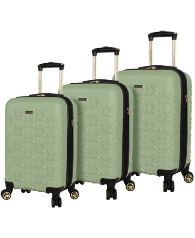 Bcbg 3 Piece Luggage Set In Sage Green