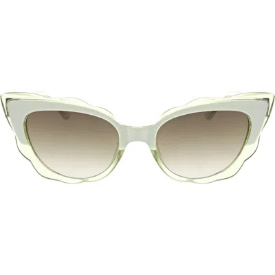 Bcbg 53mm Scalloped Cat Eye Sunglasses