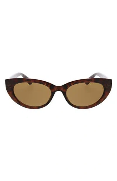 Bcbg 54mm Cat Eye Sunglasses In Brown