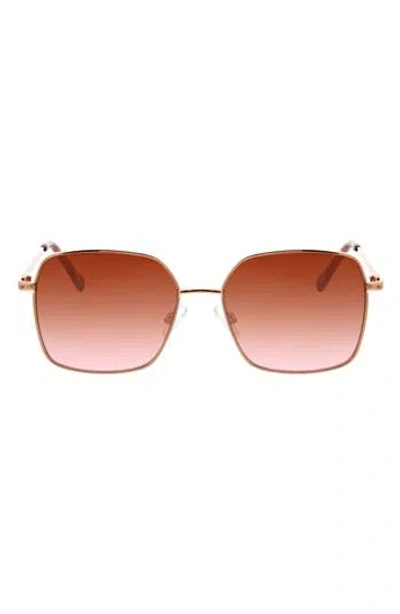 Bcbg 54mm Square Sunglasses In Pink
