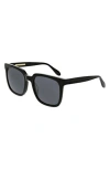 Bcbg 55mm Gradient Square Sunglasses In Black