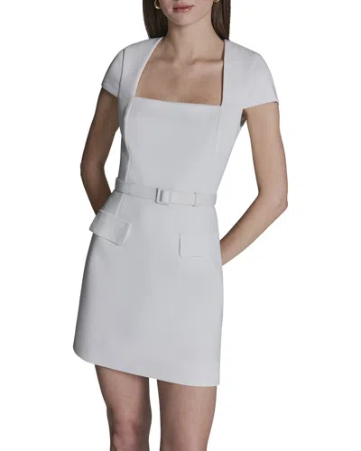 Bcbg Aline Dress In White
