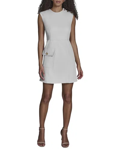Bcbg Aline Dress In White