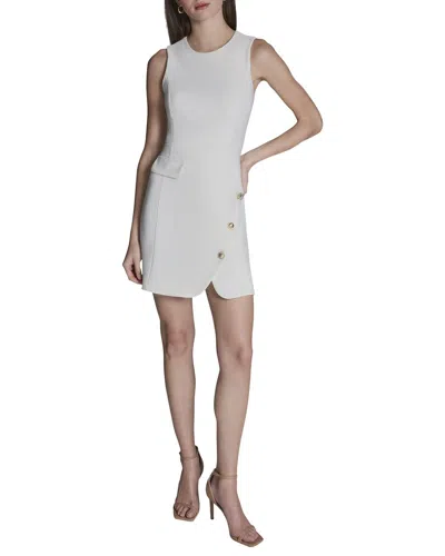 Bcbg Aline Dress In White