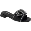 Bcbg Amora Slide Sandal In Black