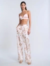 Bcbg Animal Print Relaxed Pant In Multi