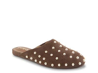 Bcbg Apli Studded Mule In Brown