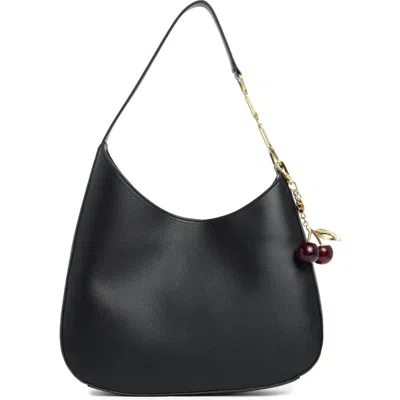 Bcbg Asymmetric Hobo Bag In Black