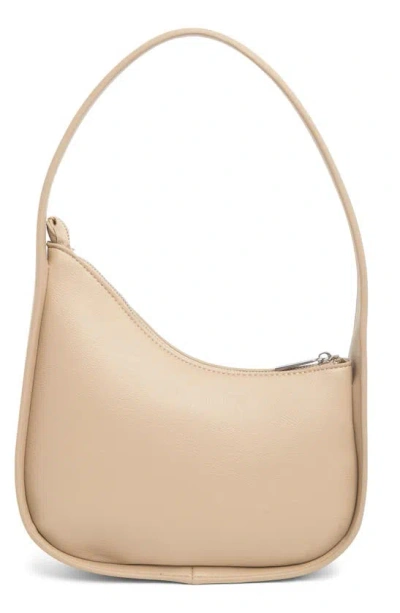 Bcbg Asymmetric Shoulder Bag In Taupe